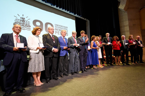 Rectores homenajeados